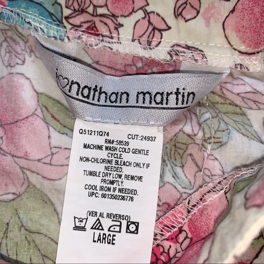 Jonathan Martin Floral Skirt, sz L - Picture 5 of 8